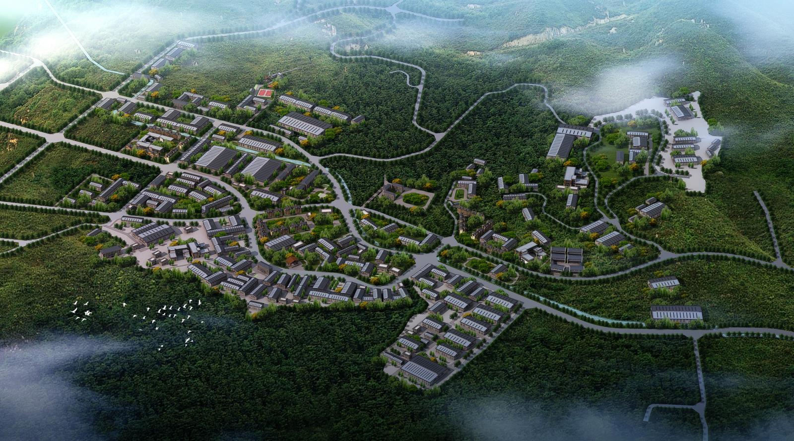 普洱綠色產(chǎn)業(yè)小鎮(zhèn)修建性詳細規(guī)劃